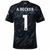 Maglia Liverpool A. Becker 1 Portiere 2024-25 Nera